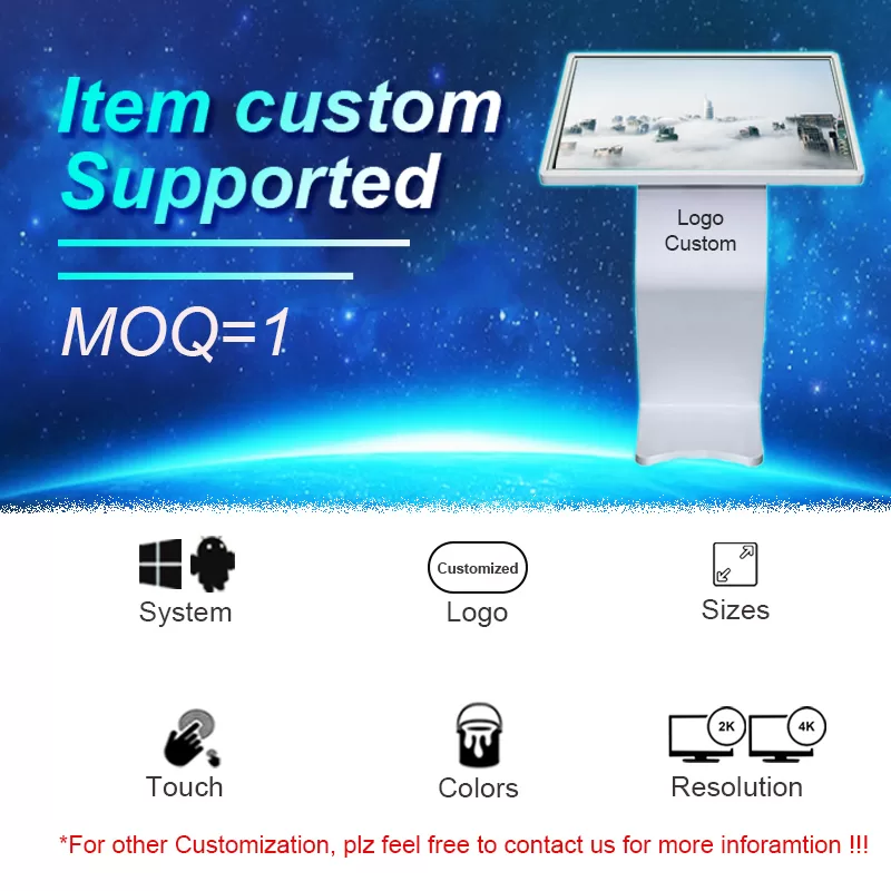 Information kiosk-interactive kiosks-touch screen kiosk-digital wayfinding signage-item custom