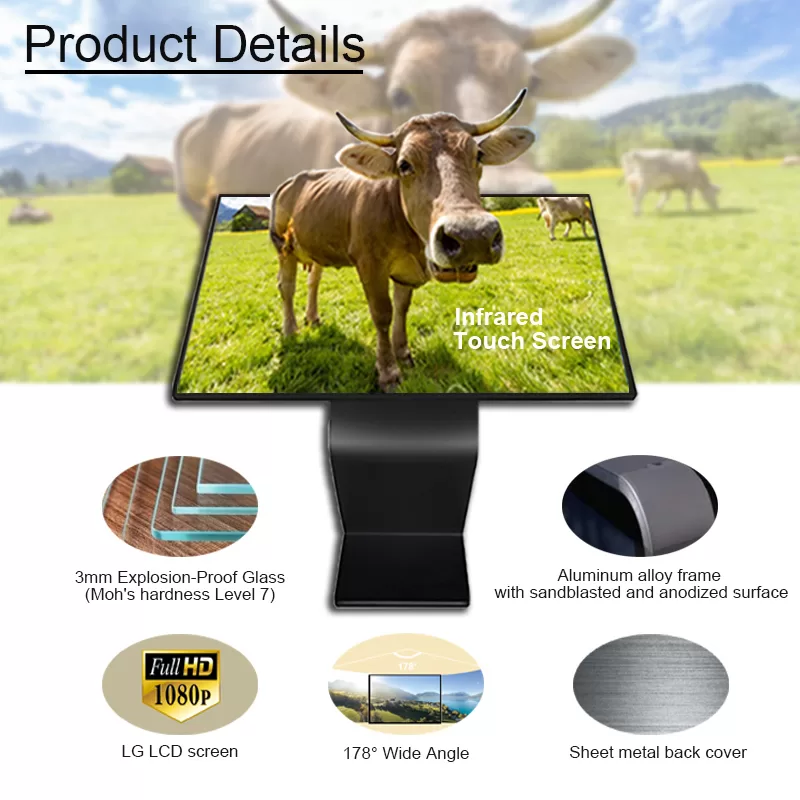Information kiosk-interactive kiosks-touch screen kiosk-digital wayfinding signage-layout features